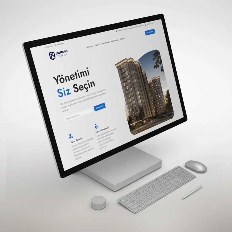 Norma Yönetim Tek Sayfa Web Tasarımı Norma Yönetim Tek Sayfa Web Tasarımı