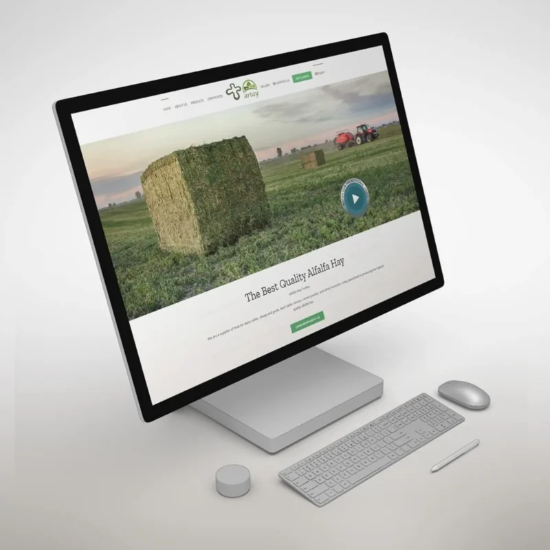 Alf Alfa Hay Web Site Design Mainpage Alf Alfa Hay Web Site Design Mainpage